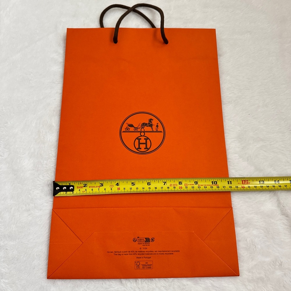 Herms Orange Bag - image 3